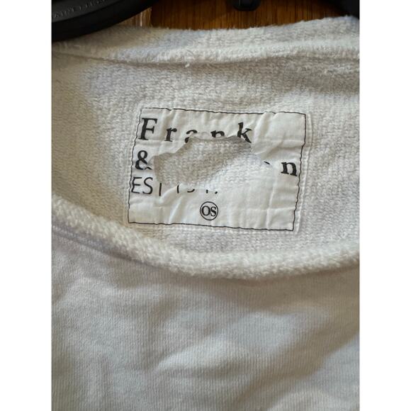 Frank & Eileen Olive Capelet White Cotton One Size - Picture 3 of 6